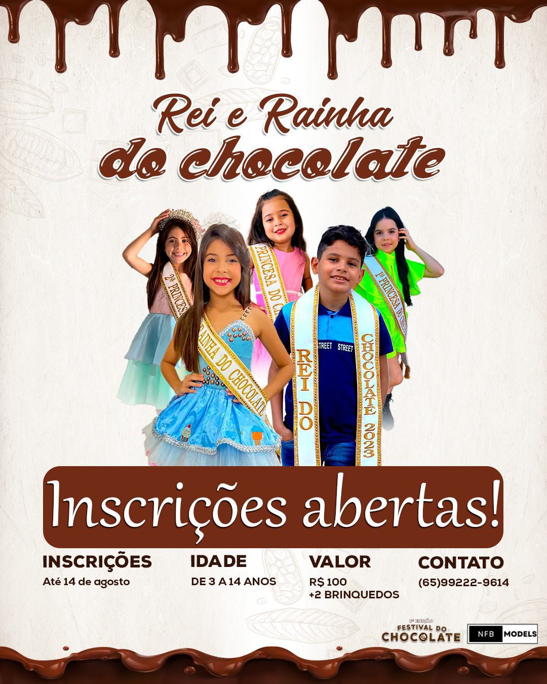 CONCURSO RAINHA DO CHOCOLATE 2024